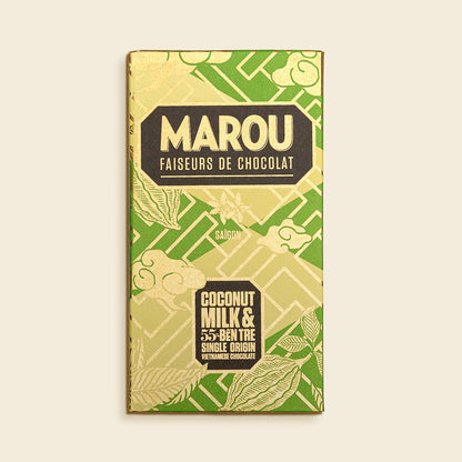 Coconut Milk Ben Tre 55% Chocolate Bar