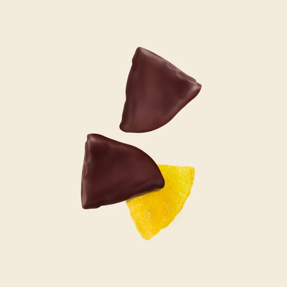 Passion Fruit Enrobed with 65% Dark Chocolate