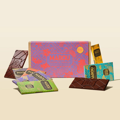 6 Single Origin Chocolate Bars Gift Box – Singapore Edition