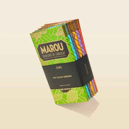 Single Origin Chocolate bars Set 6x80g