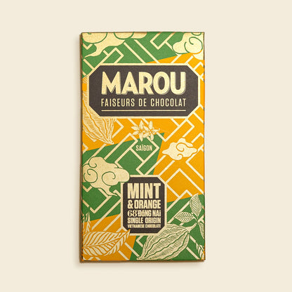 Mint & Orange Dong Nai 68% Chocolate bar